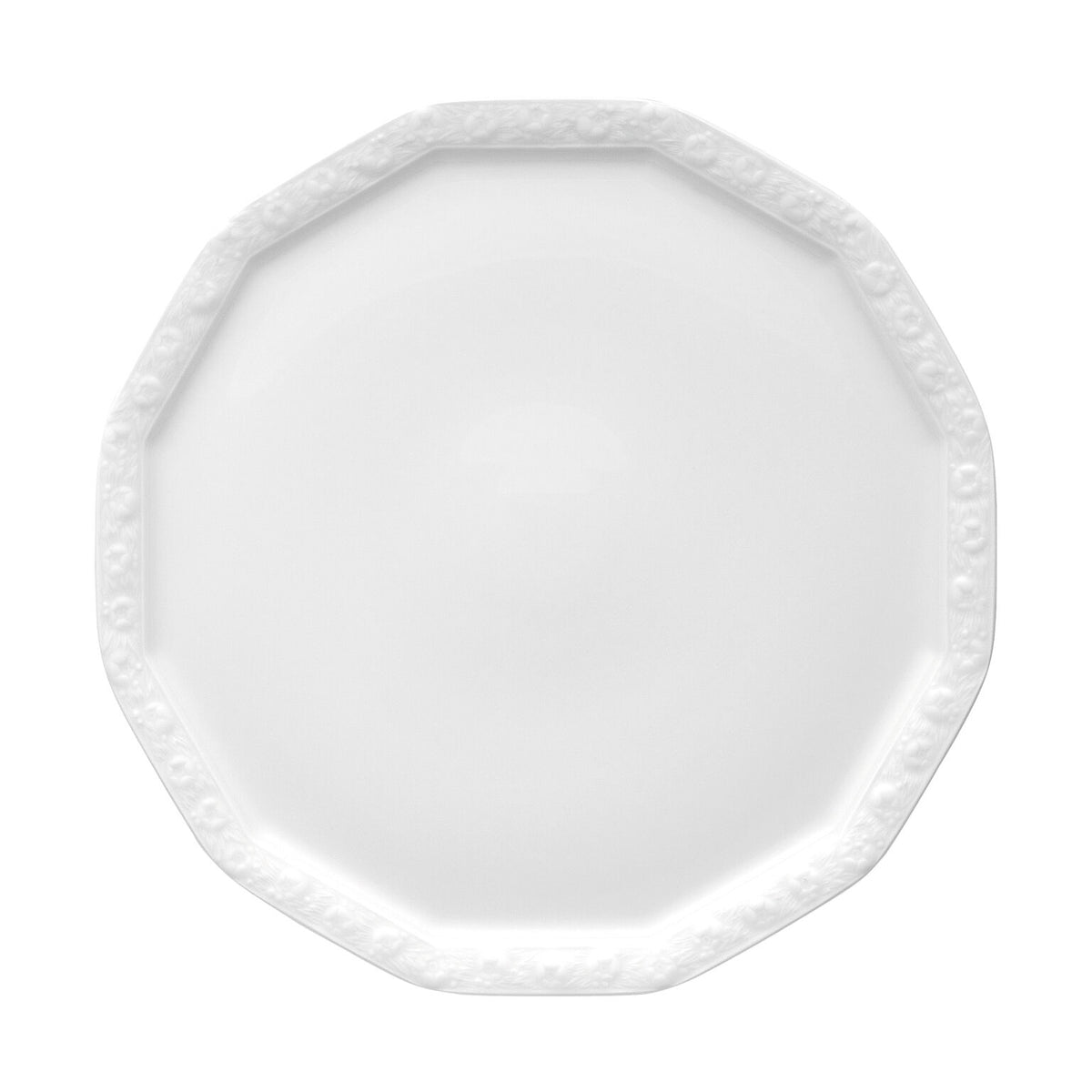 Rosenthal White Rosenthal Maria White Pizza Plate 32 cm front view