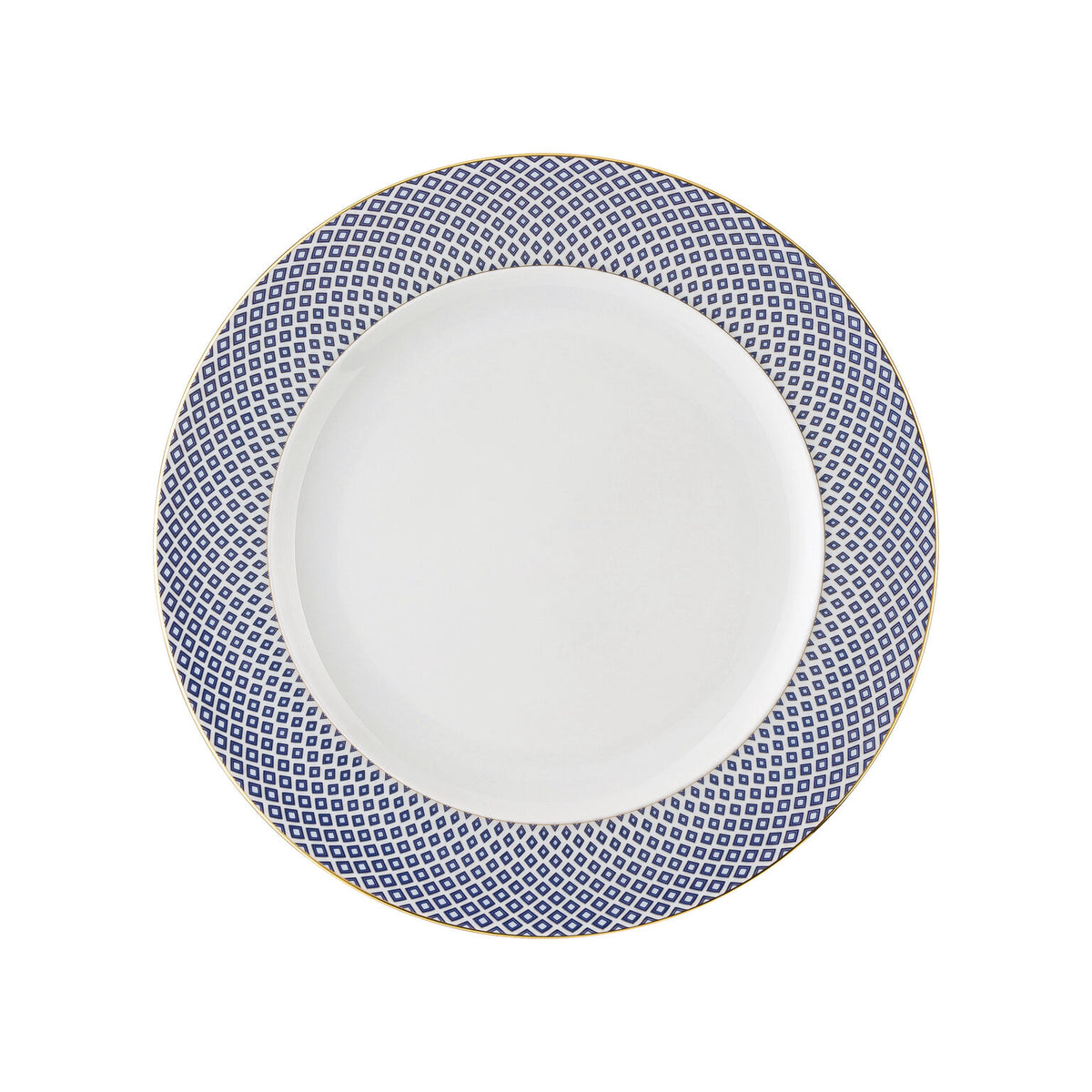 Rosenthal Carreau Bleu Rosenthal Francis Carreau Bleu Plate 27 cm front view