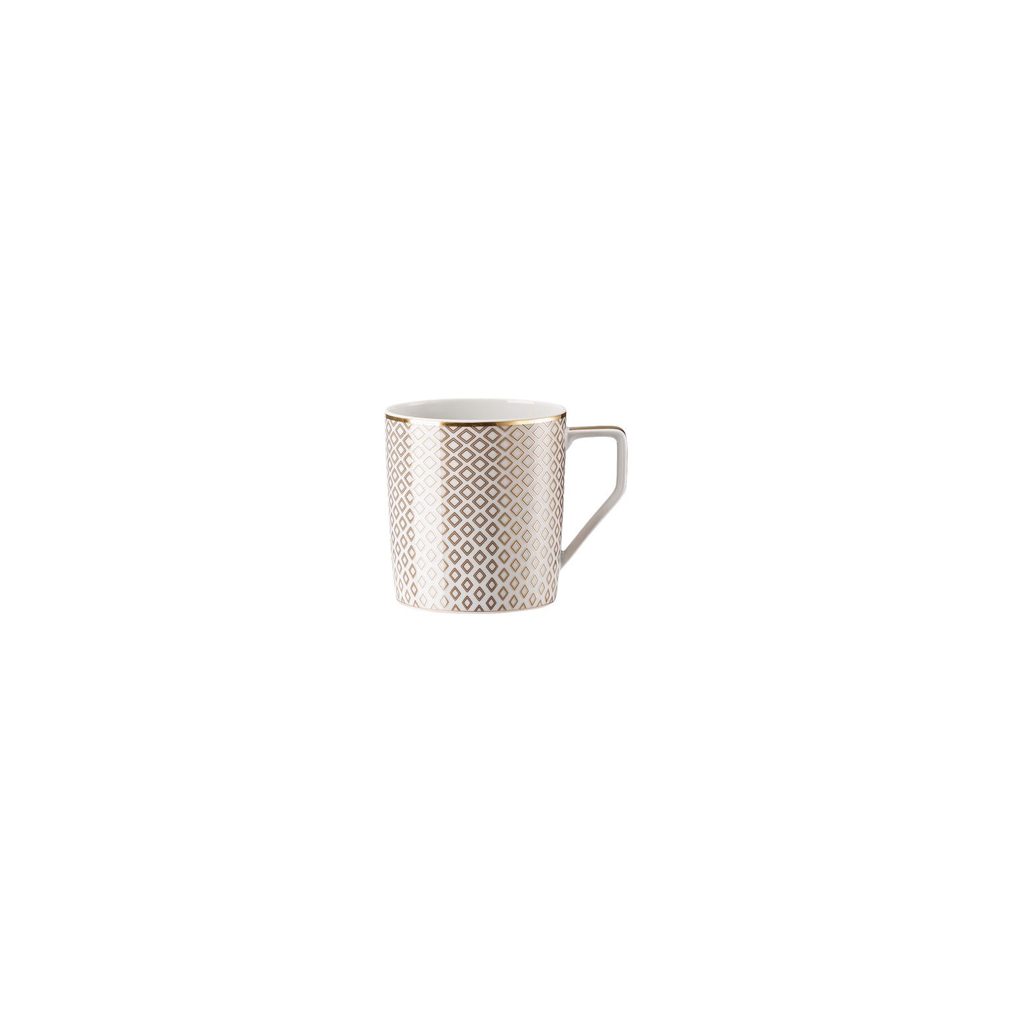 Rosenthal Carreau Beige Rosenthal Francis Carreau Beige Cup 4 tall front view