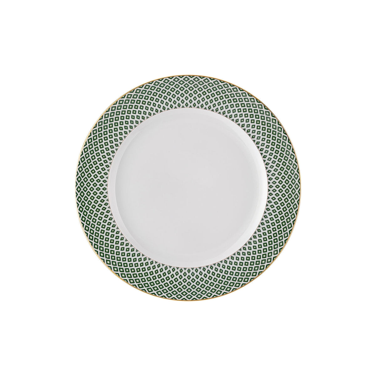 Rosenthal Carreau Vert Rosenthal Francis Carreau Vert Plate 22 cm front view