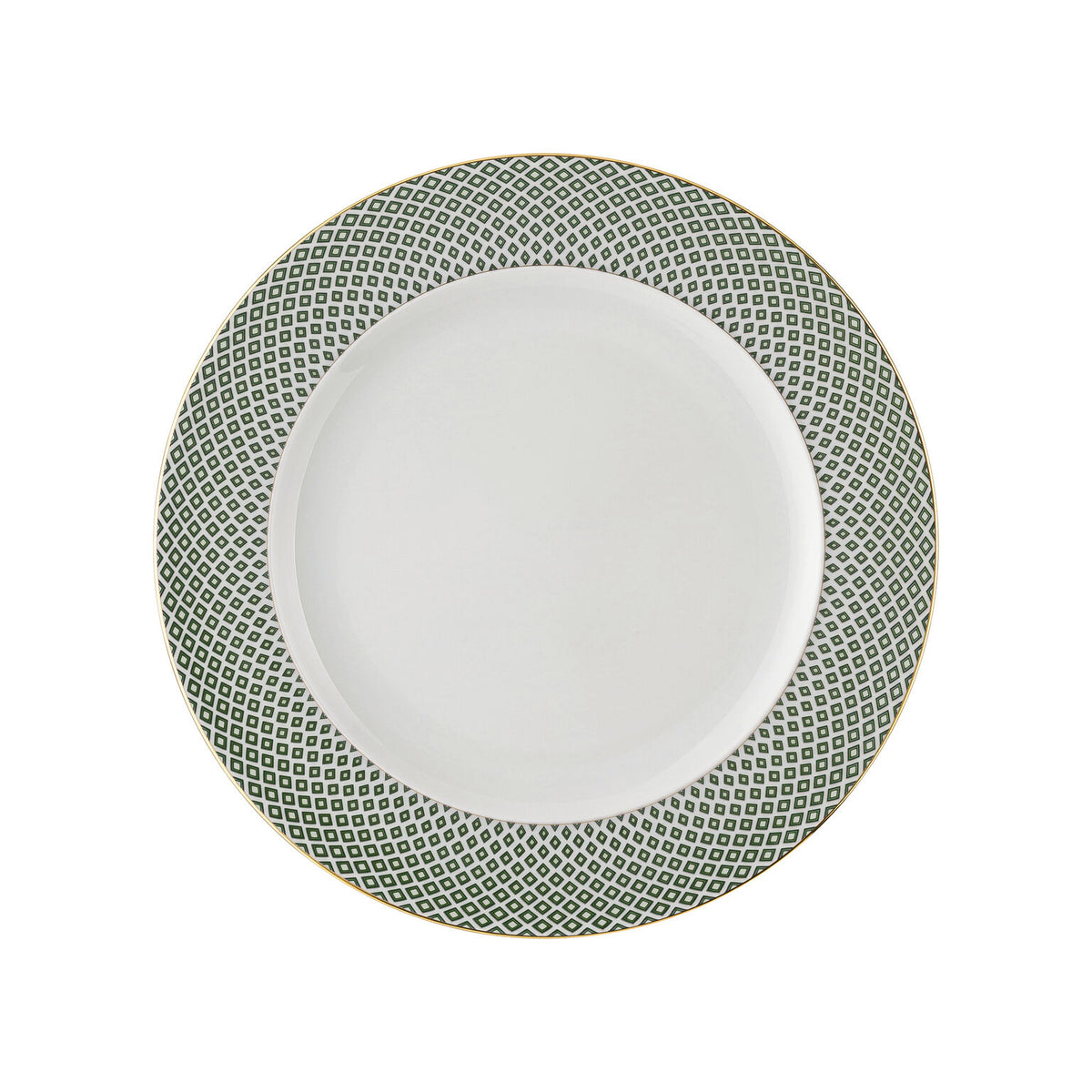 Rosenthal Carreau Vert Rosenthal Francis Carreau Vert Plate 27 cm front view