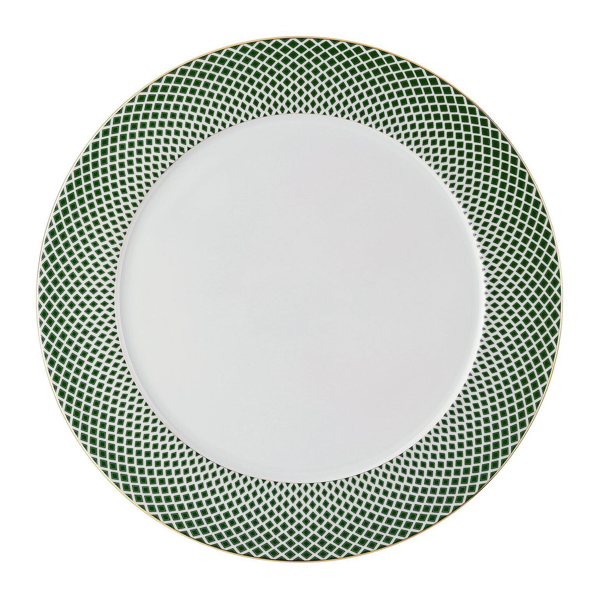 Rosenthal Carreau Vert Rosenthal Francis Carreau Vert Service Plate 33 cm front view