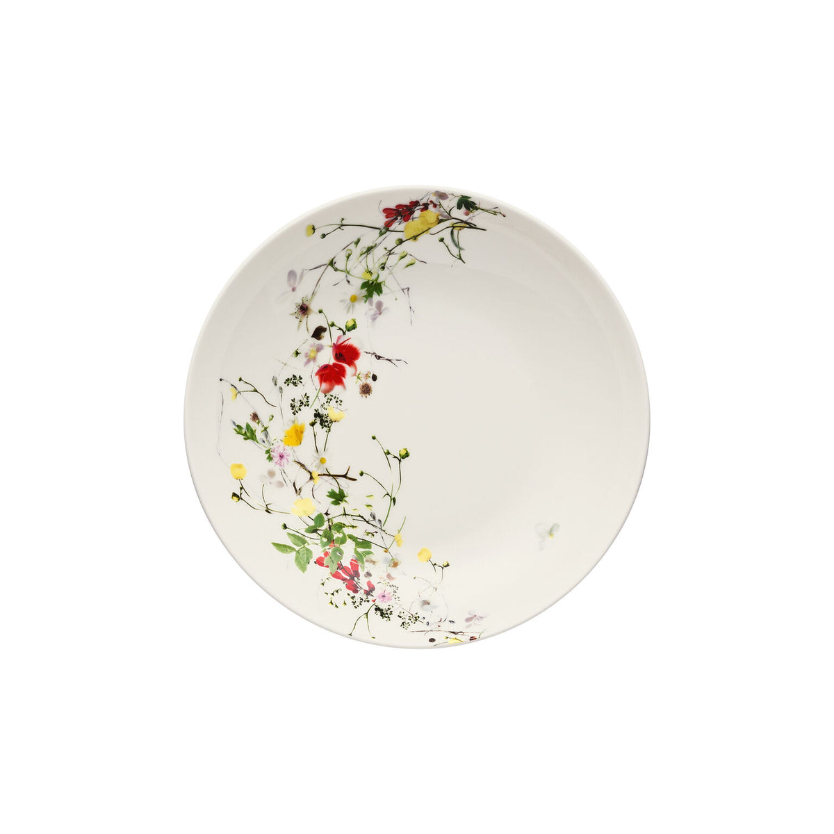 Rosenthal Fleurs Sauvages Rosenthal Brillance Fleurs Sauvages Plate 21 cm deep front view