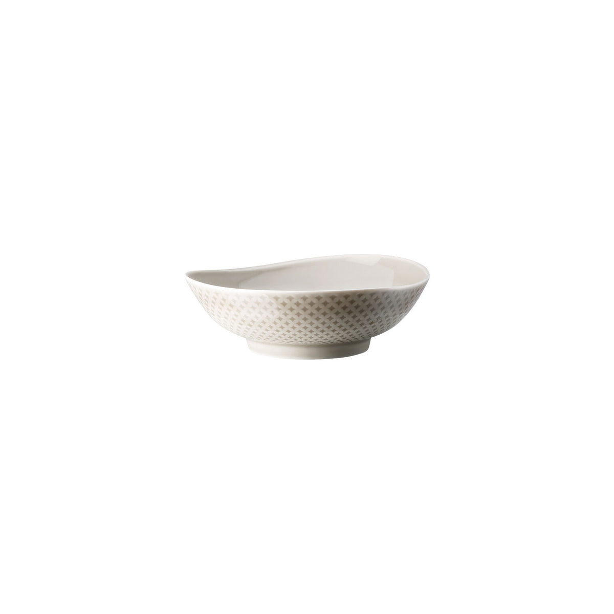 Rosenthal Pearl Grey Rosenthal Junto Pearl Grey Bowl 15 cm front view