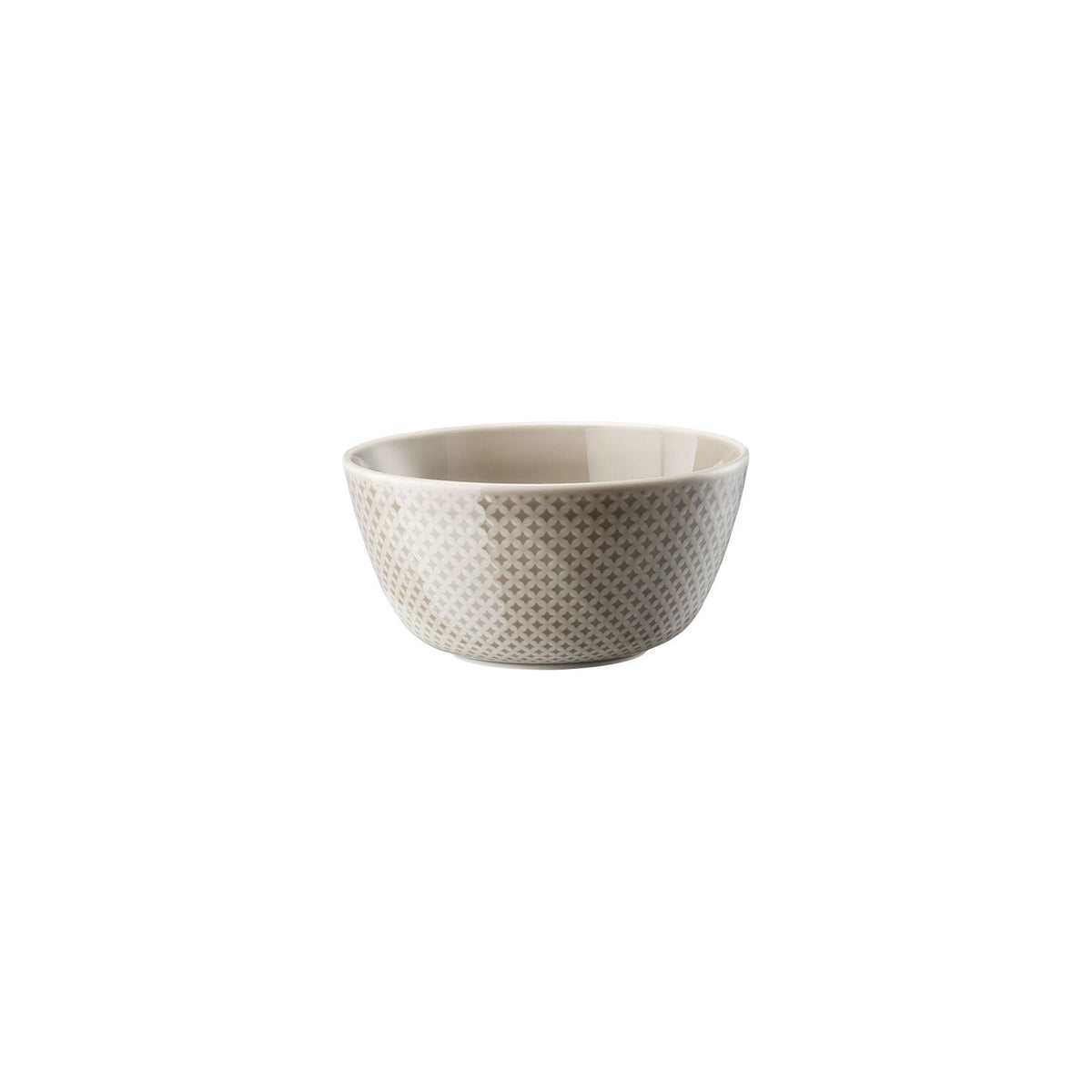 Rosenthal Pearl Grey Rosenthal Junto Pearl Grey Cereal bowl 14 cm front view