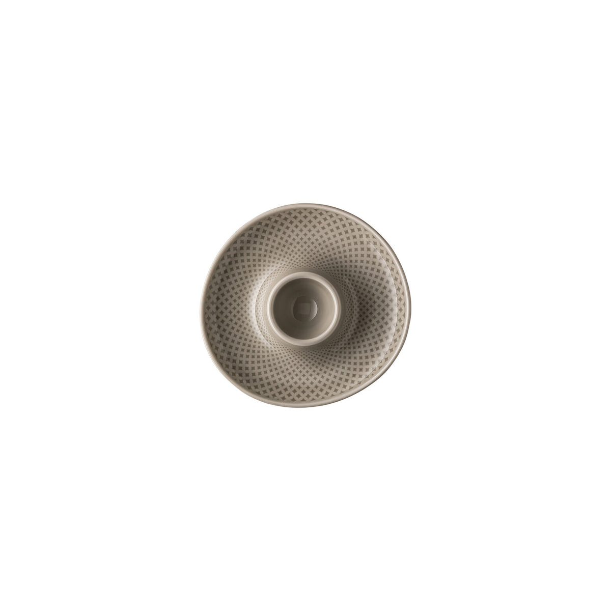 Rosenthal Pearl Grey Rosenthal Junto Pearl Grey Egg Cup front view