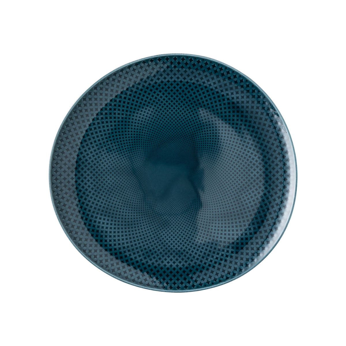 Rosenthal Ocean Blue Rosenthal Junto Ocean Blue Plate 27 cm front view