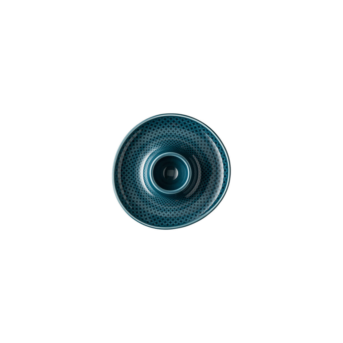 Rosenthal Ocean Blue Rosenthal Junto Ocean Blue Egg Cup front view