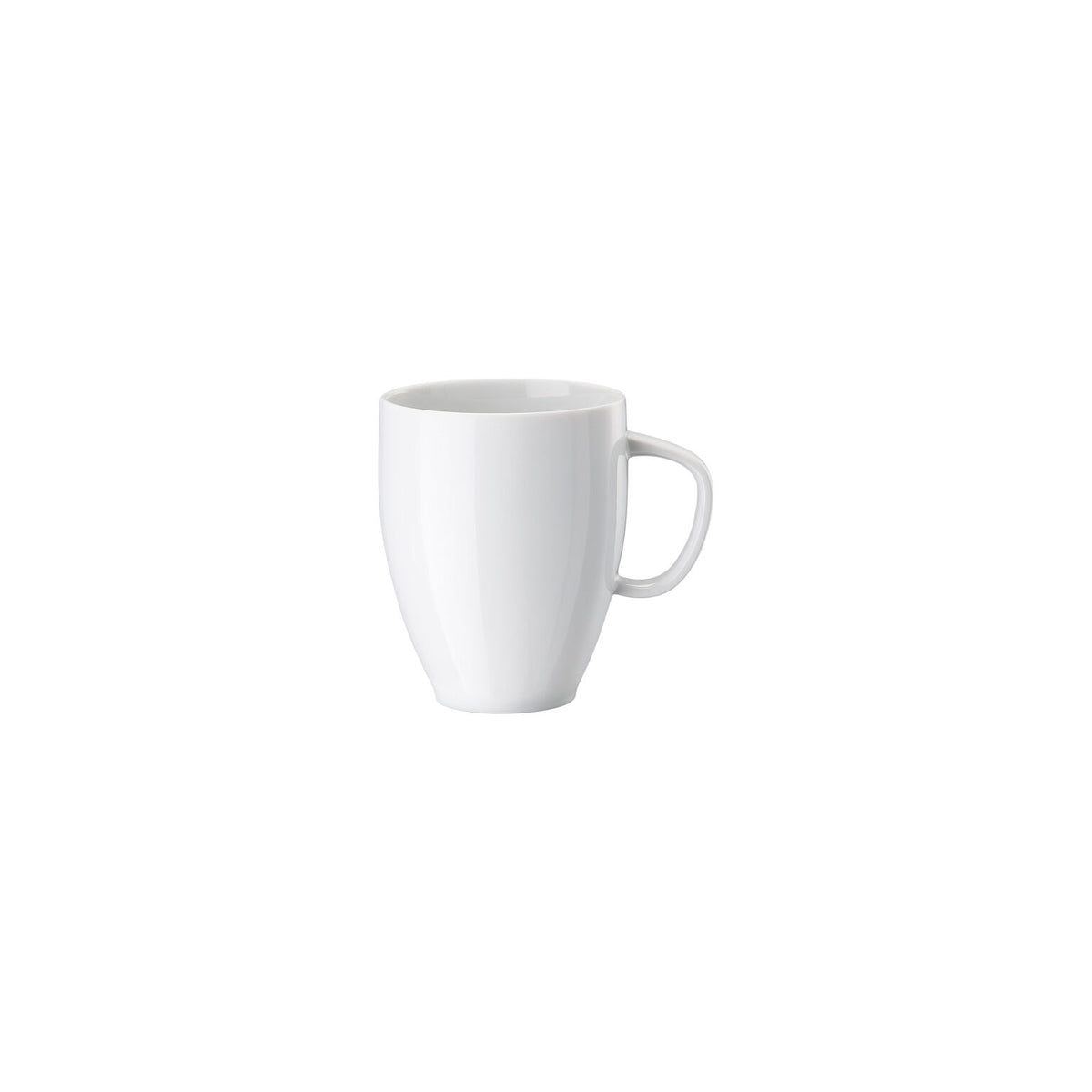 Rosenthal White Rosenthal Junto White Mug with handle front view