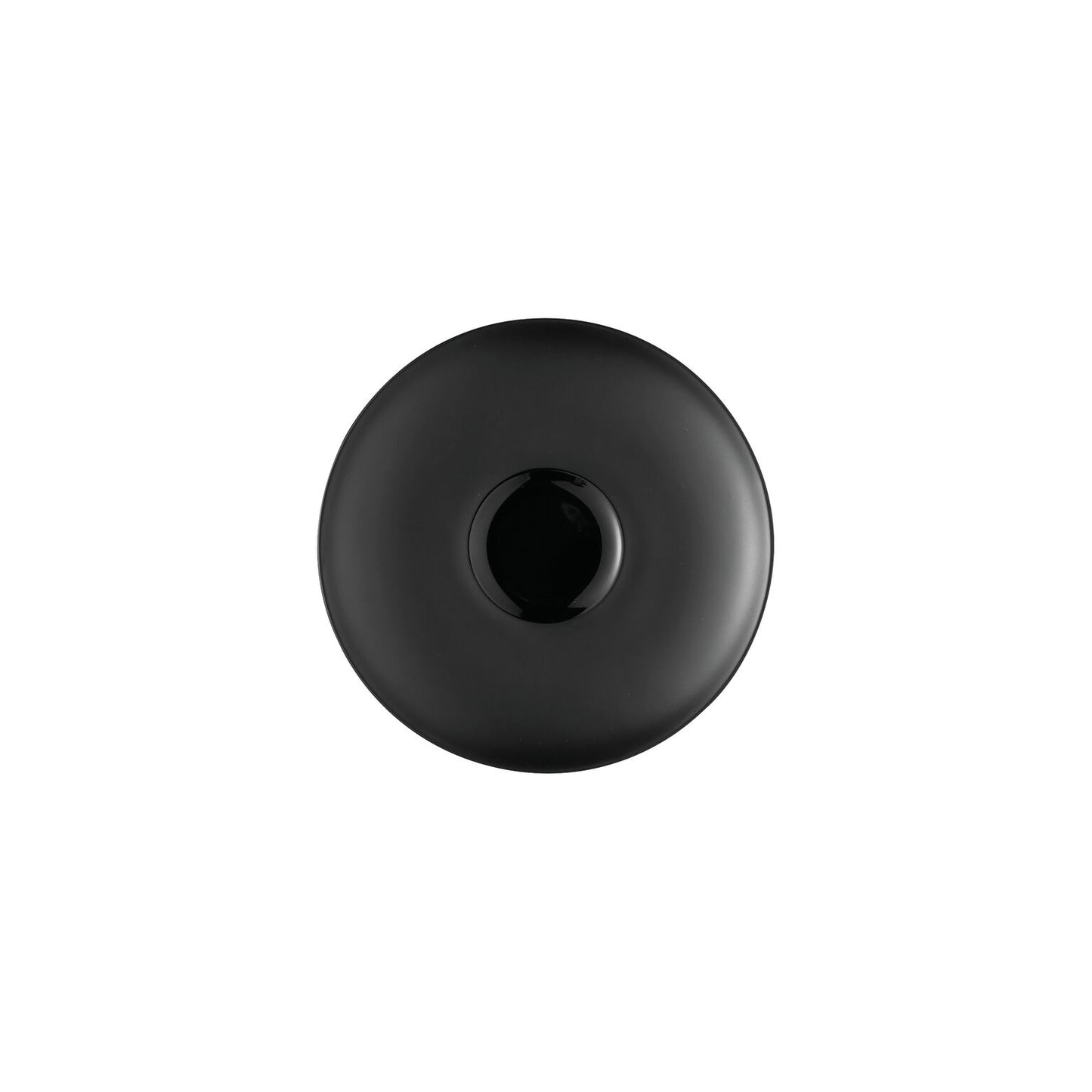 Rosenthal Black Rosenthal TAC Gropius Black Saucer 4 low front view