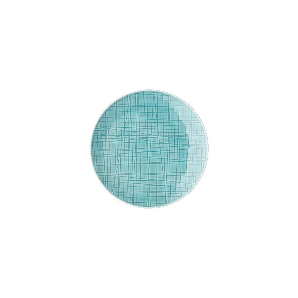Rosenthal Colours Aqua Rosenthal Mesh Colours Aqua Plate 15 cm front view