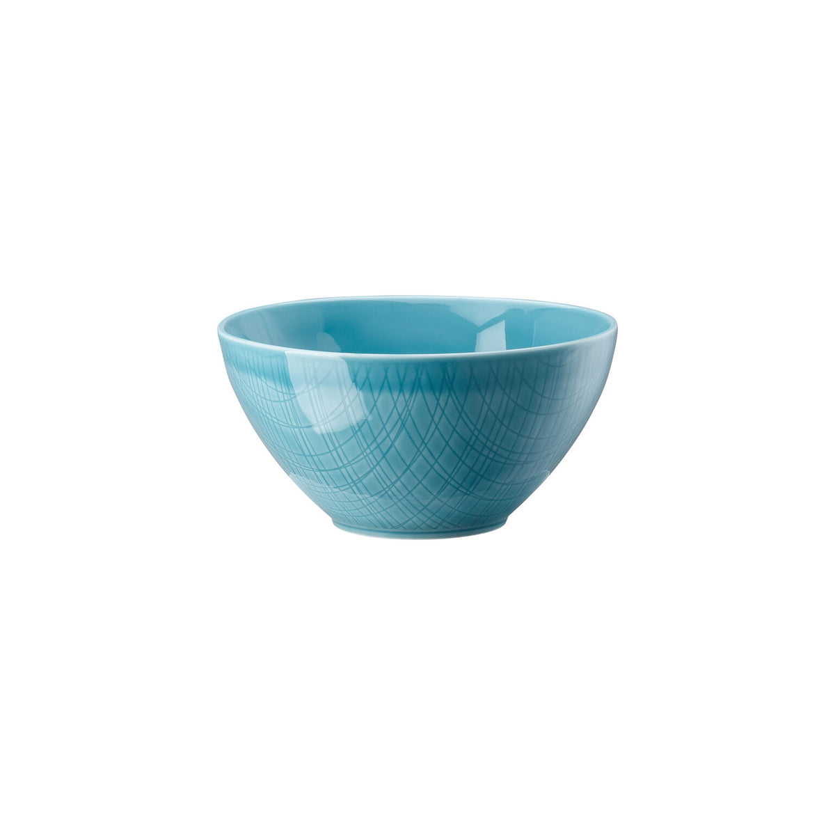Rosenthal Colours Aqua Rosenthal Mesh Colours Aqua Bowl 18 cm front view