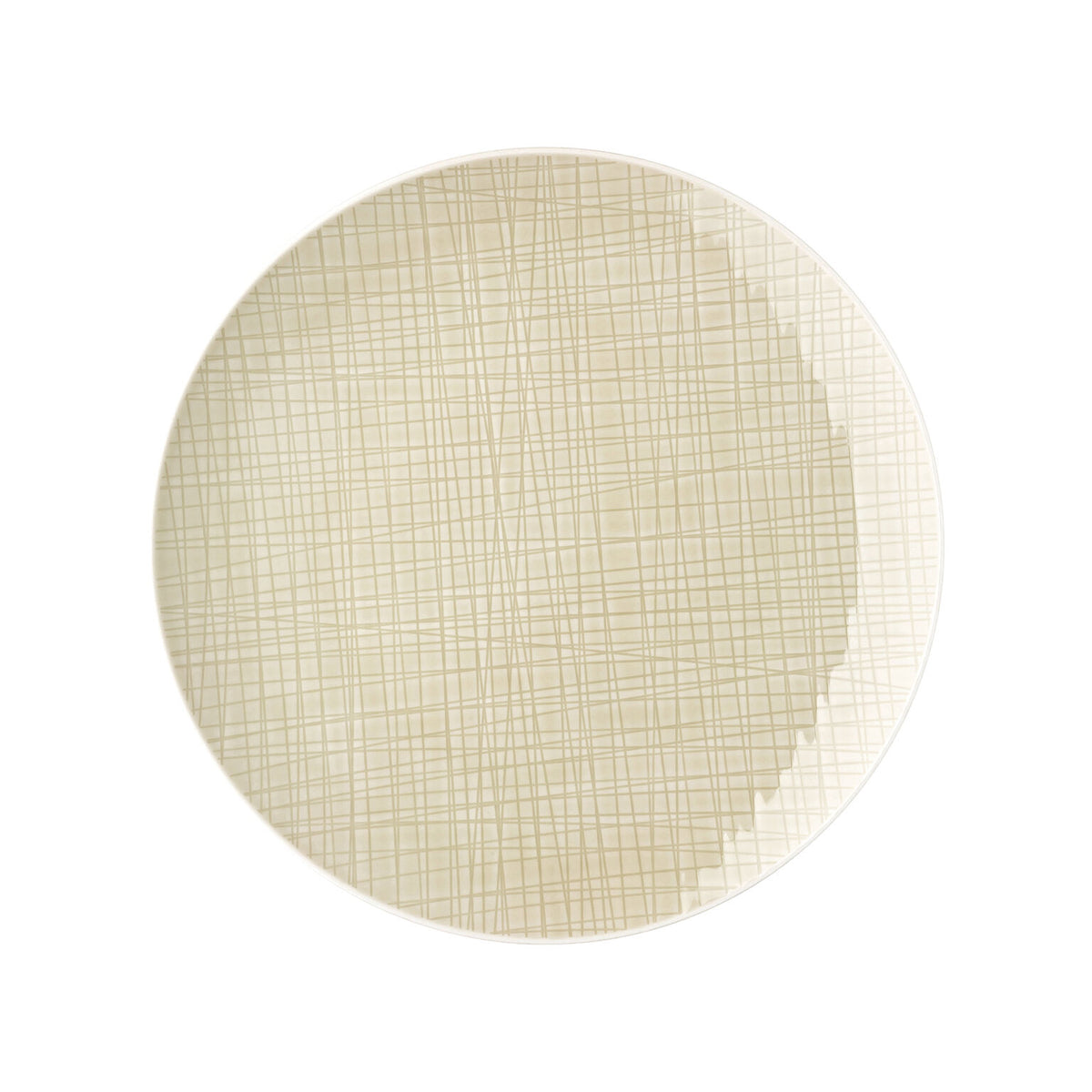 Rosenthal Colours Cream Rosenthal Mesh Colours Cream Plate 27 cm front view