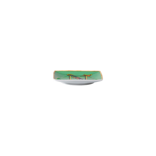 Versace Holiday Alphabet N Bowl 12 cm sq. flat alternate view 2