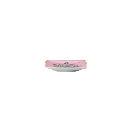 Versace Holiday Alphabet P Bowl 12 cm sq. flat alternate view 2
