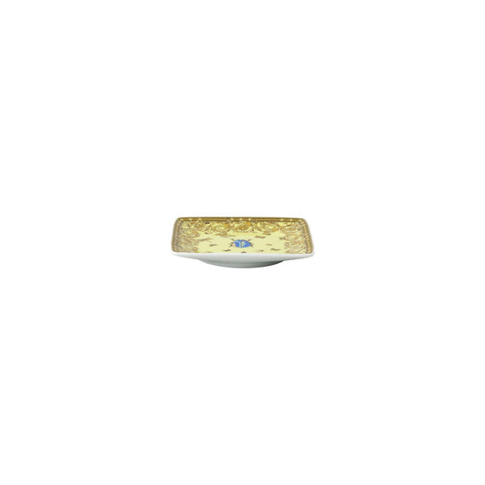 Versace Le Jardin Yellow Bowl 12 cm sq. flat alternate view 2