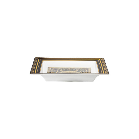 Versace Virtus Gala Black Decorative Square Dish – 22 cm alternate view 2