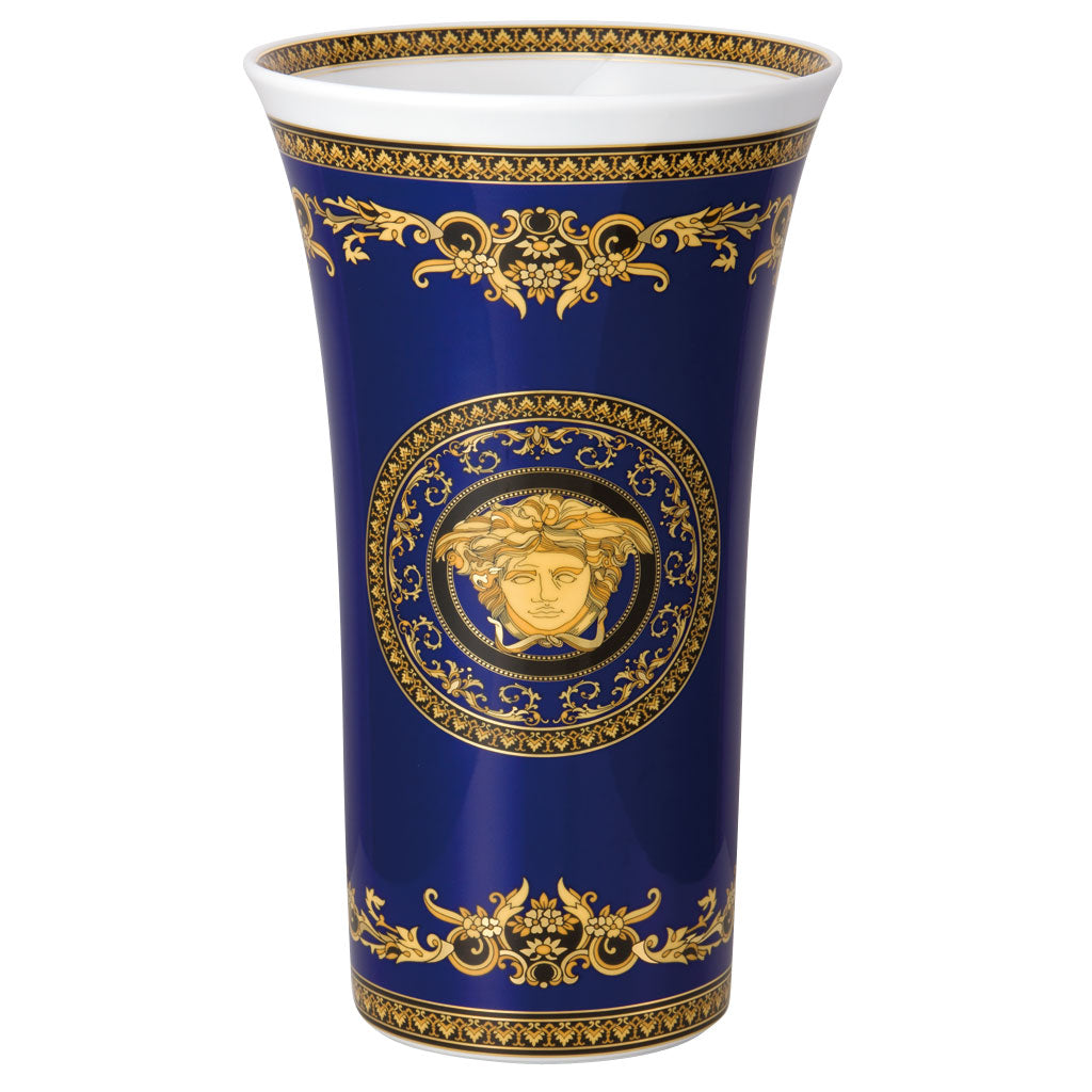 Versace Medusa Blue Vase 34 cm