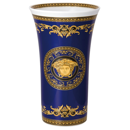 Versace Medusa Blue Vase 34 cm