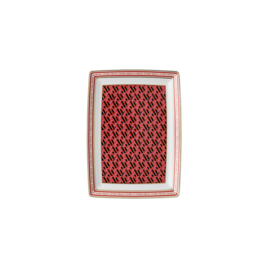 Versace La Greca Signature Red Platter 18 cm alternate view 2
