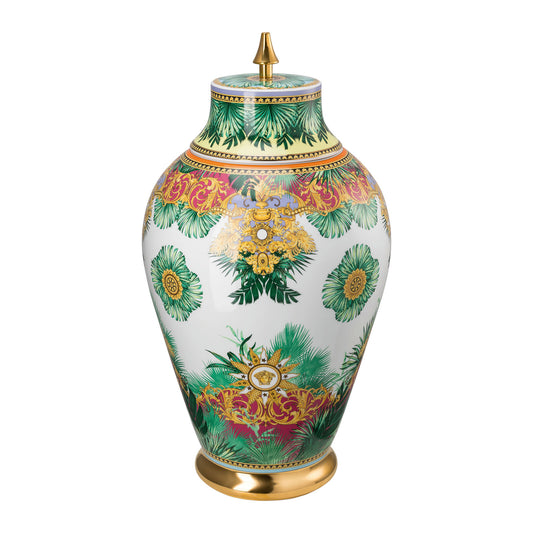 Versace Jungle Animalier Vase with lid 76 cm alternate view 2