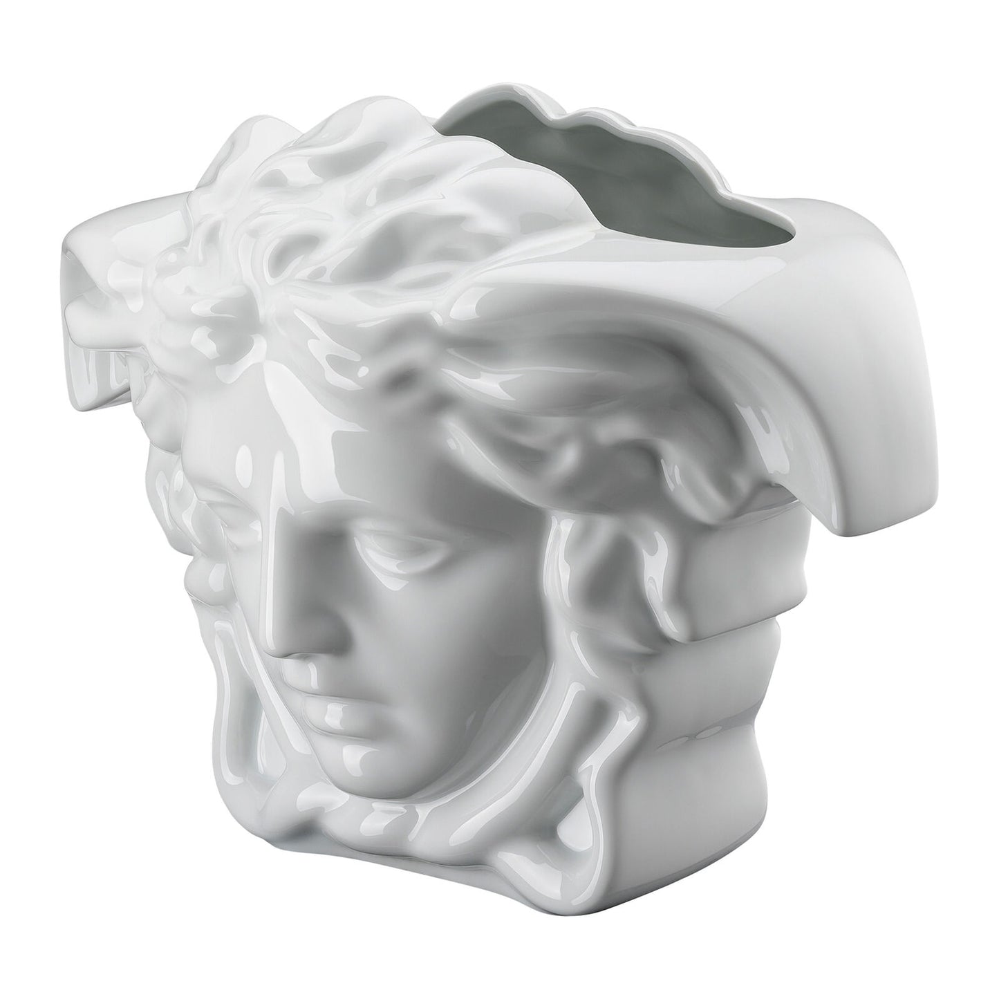 Versace Medusa Grande White Vase – 30 cm alternate view 4