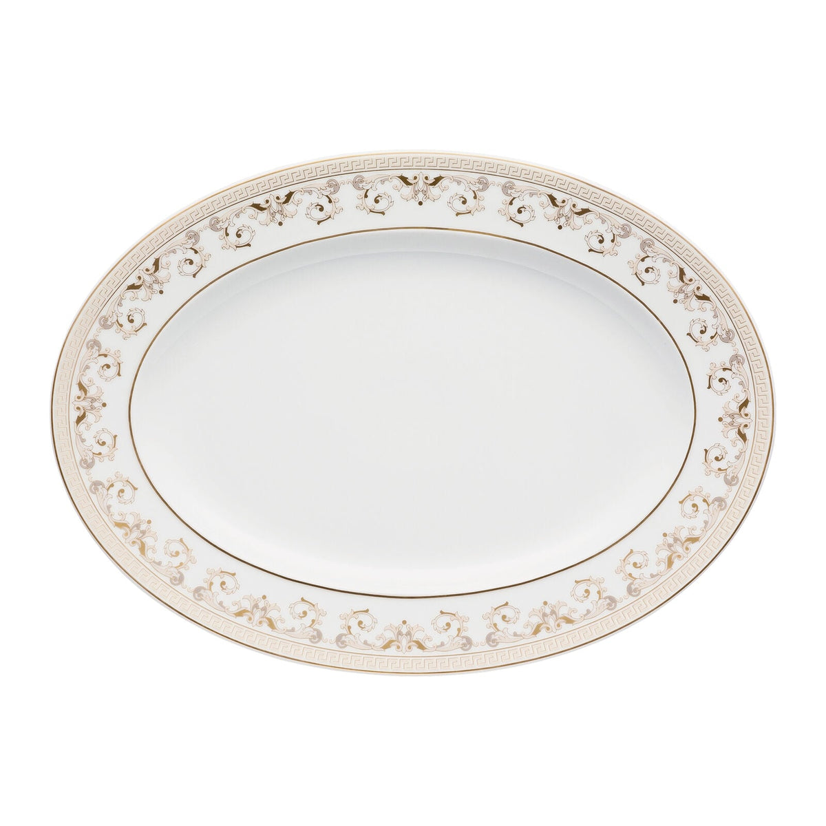 Versace Medusa Gala Platter 34 cm front view