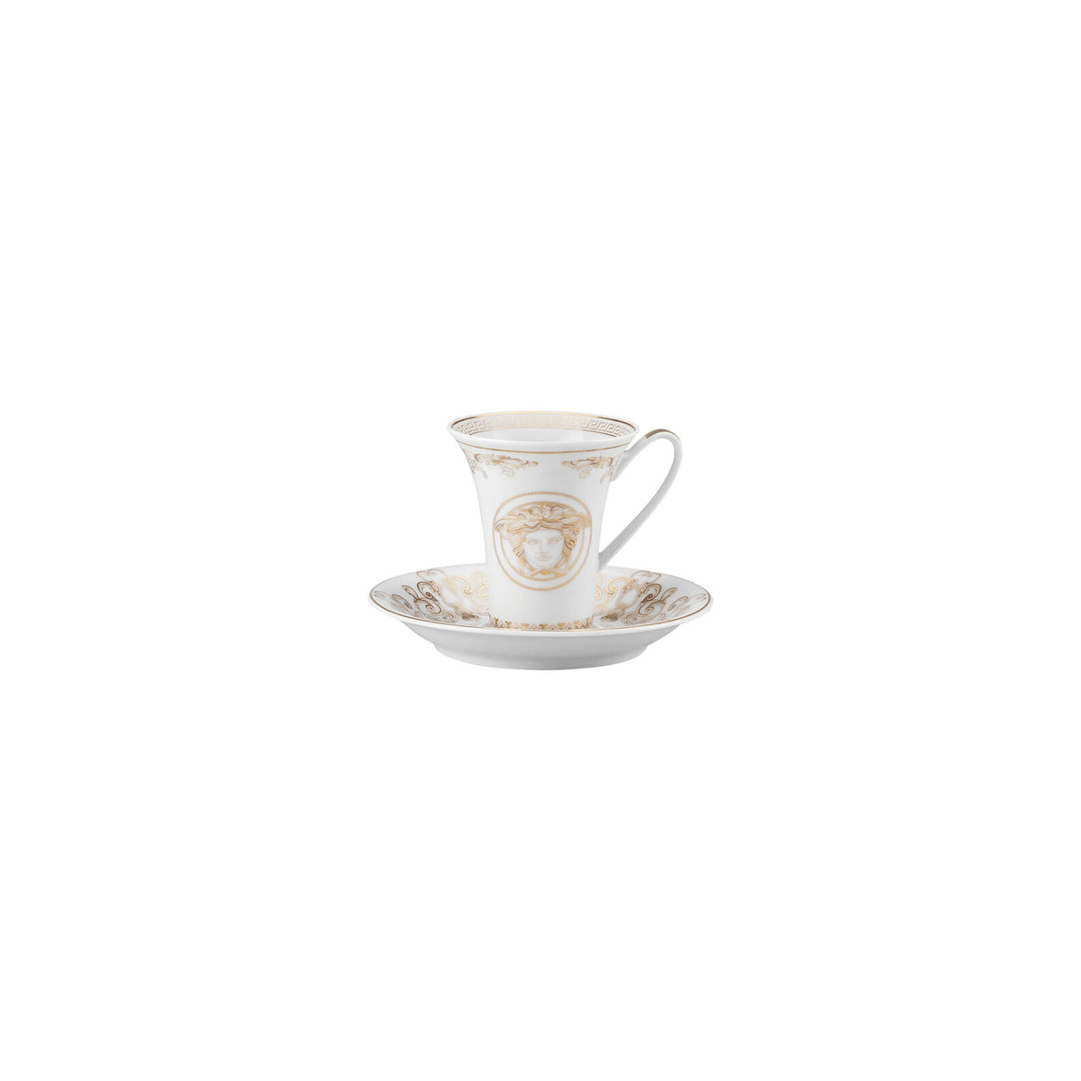 Versace Medusa Gala Cup/Saucer 2 tall front view