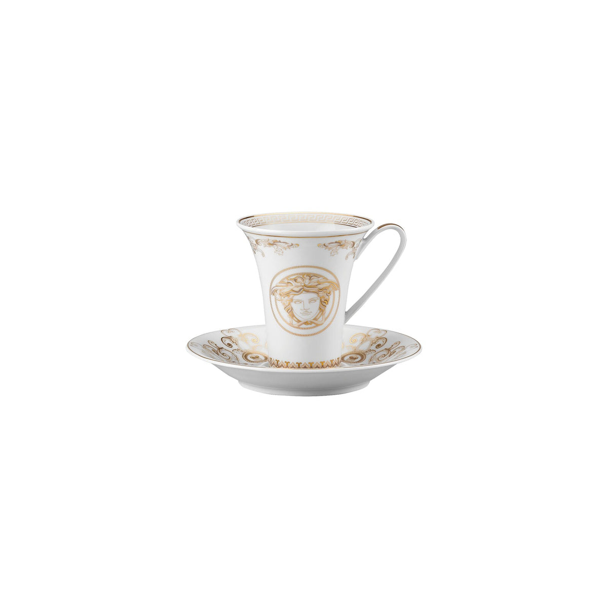 Versace Medusa Gala Cup/Saucer 4 tall front view