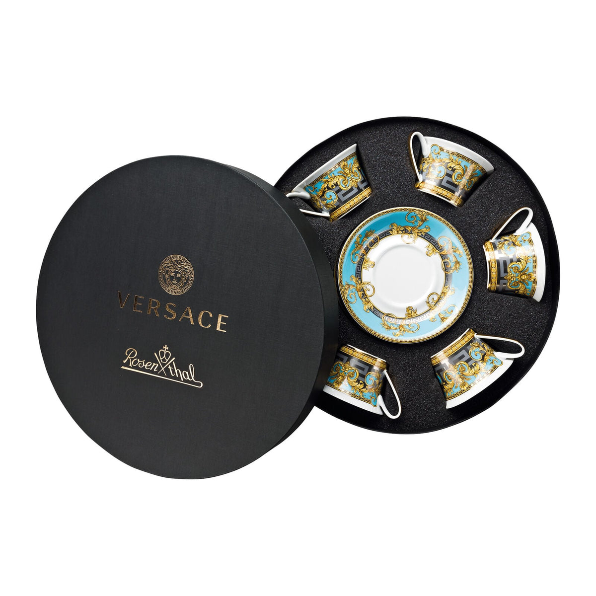 Versace Prestige Gala Bleu Set 6 c&s 4 low front view