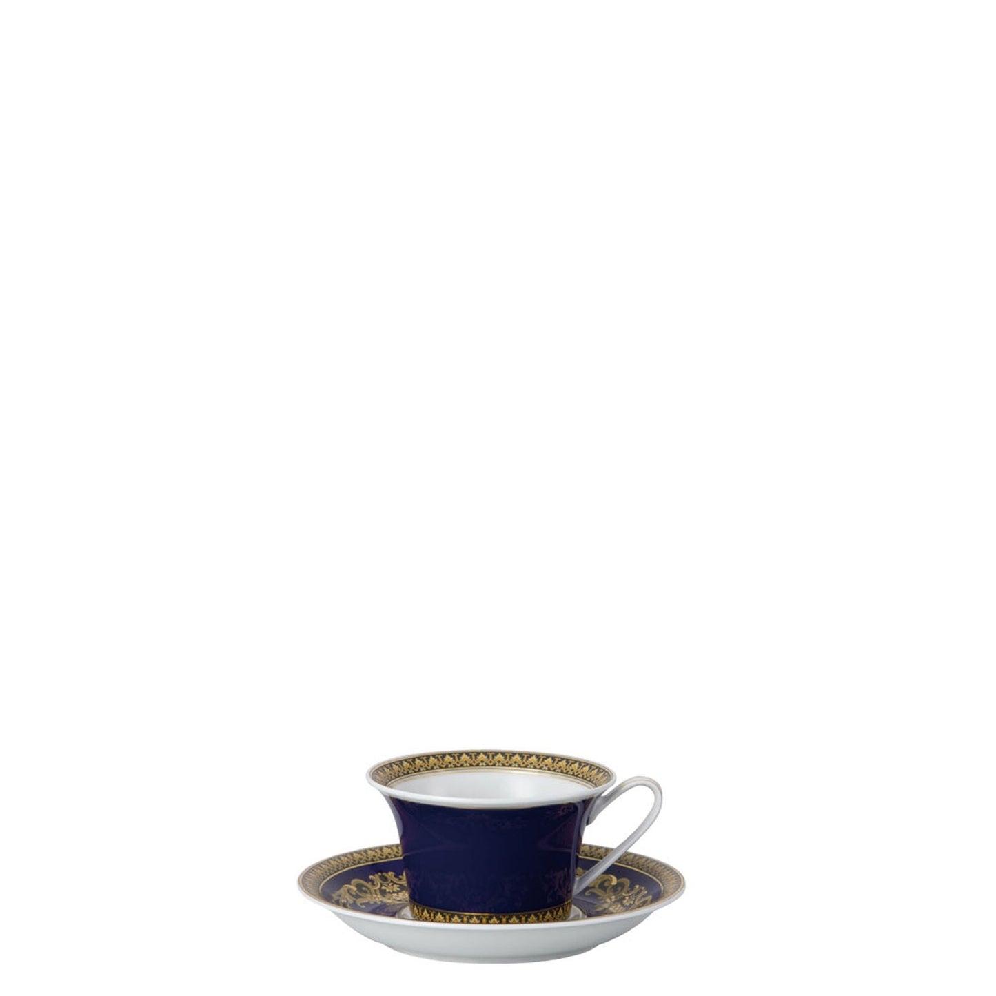 Versace Ikarus Medusa Blue Teacup & Saucer alternate view 3