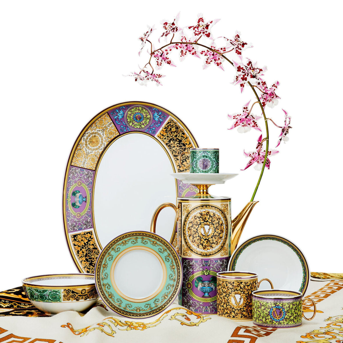 Versace Barocco Mosaic Cereal bowl 15 cm alternate view 5