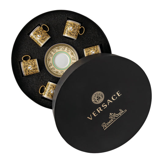 Versace Barocco Mosaic Set 6 espresso c&s alternate view 2