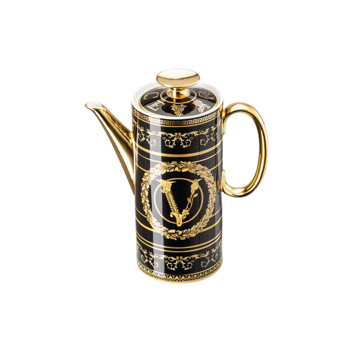 Versace Virtus Gala Black Coffee Pot alternate view 3