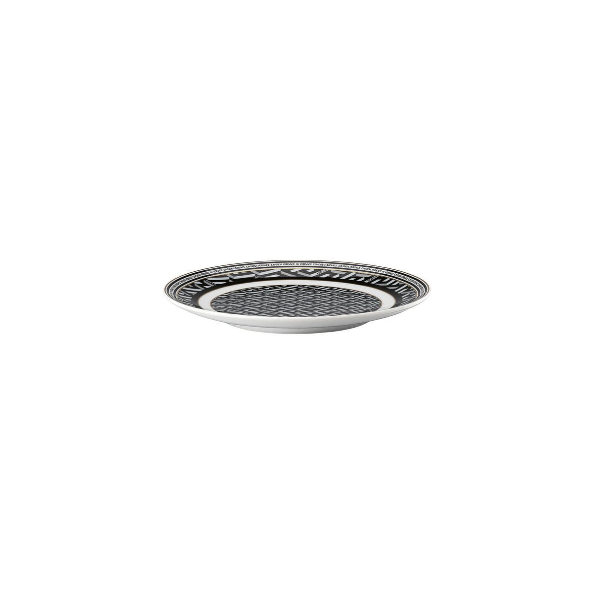 Versace La Greca Signature Black Plate 17 cm alternate view 2