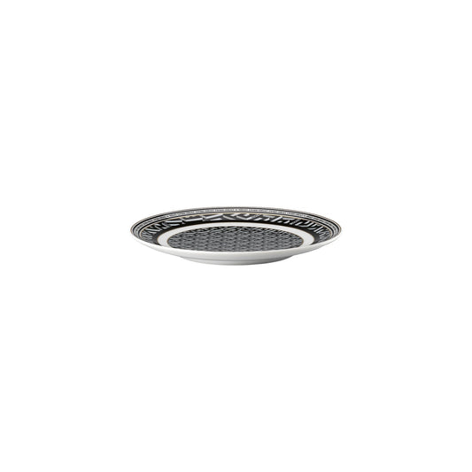 Versace La Greca Signature Black Plate 17 cm alternate view 2