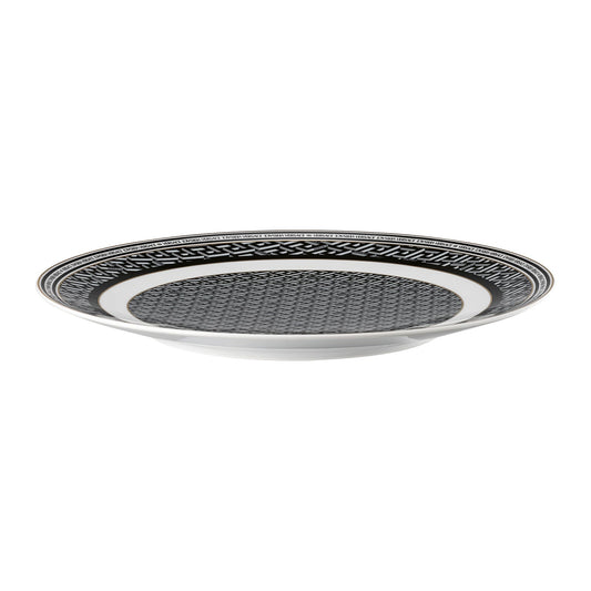 Versace La Greca Signature Black Service Plate 33 cm alternate view 2