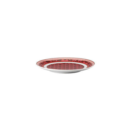 Versace La Greca Signature Red Plate 17 cm alternate view 2