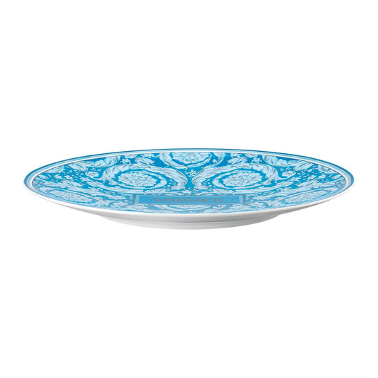 Versace Barocco Teal Service Plate 33 cm alternate view 2