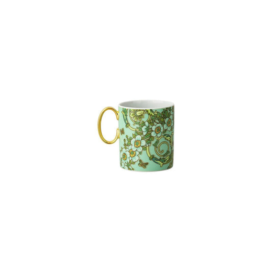 Versace Le Jardin Green Mug with handle alternate view 2