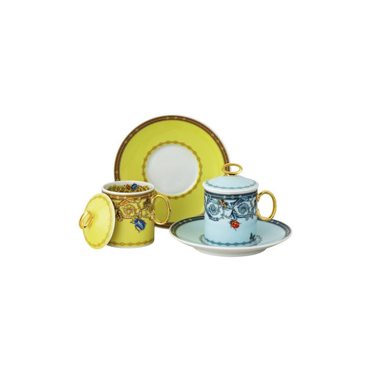 Versace Le Jardin BlueYellow Set 2 espresso 3pcs. alternate view 2