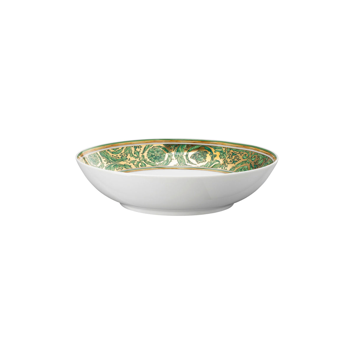 Versace Medusa Garland Green Plate 22 cm deep - Alternate View 3