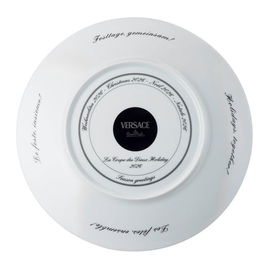 Versace Coupe Dieux Holiday 2026 Christmas Plate alternate view 2