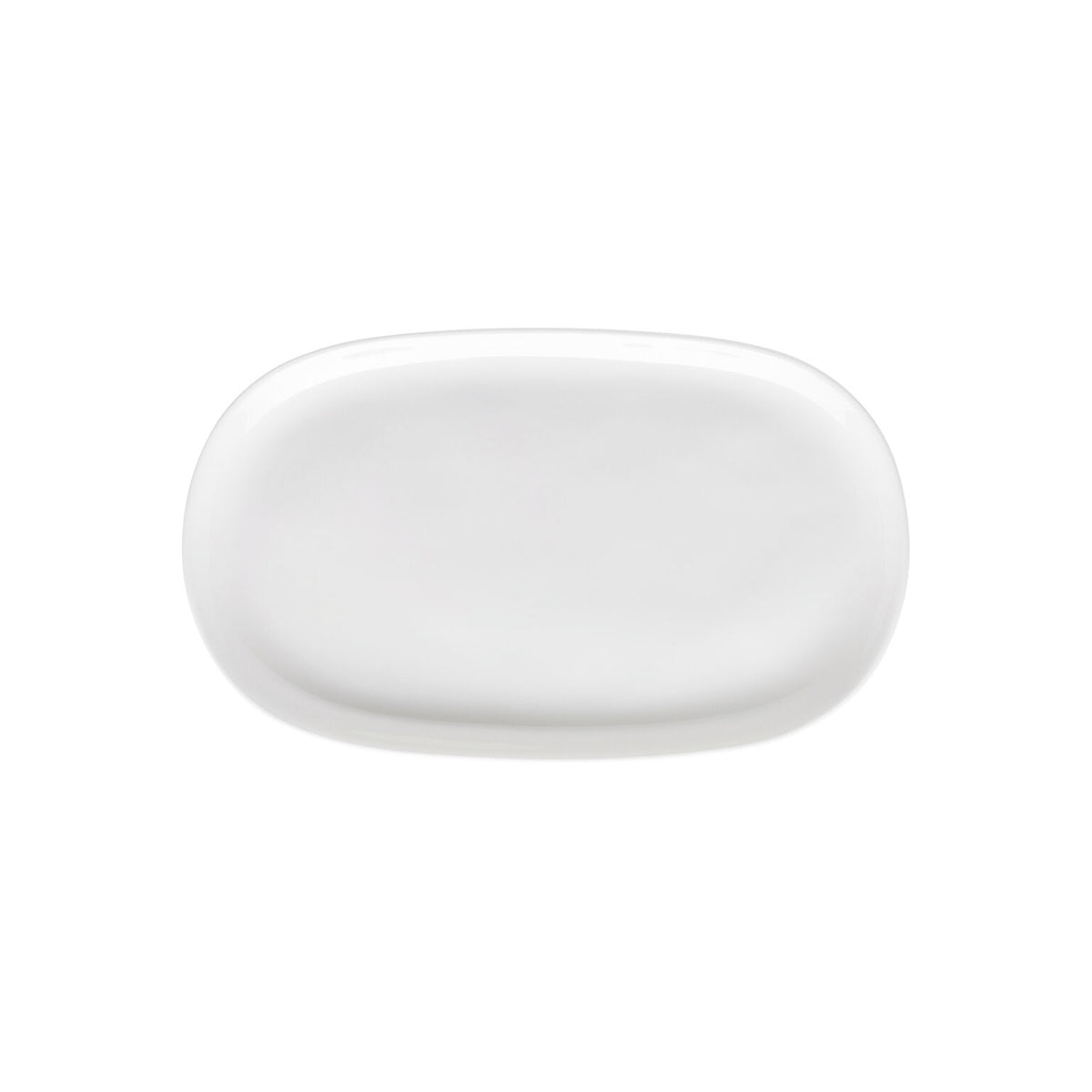 Rosenthal White Rosenthal Jade White Sug/Cream Plateau front view