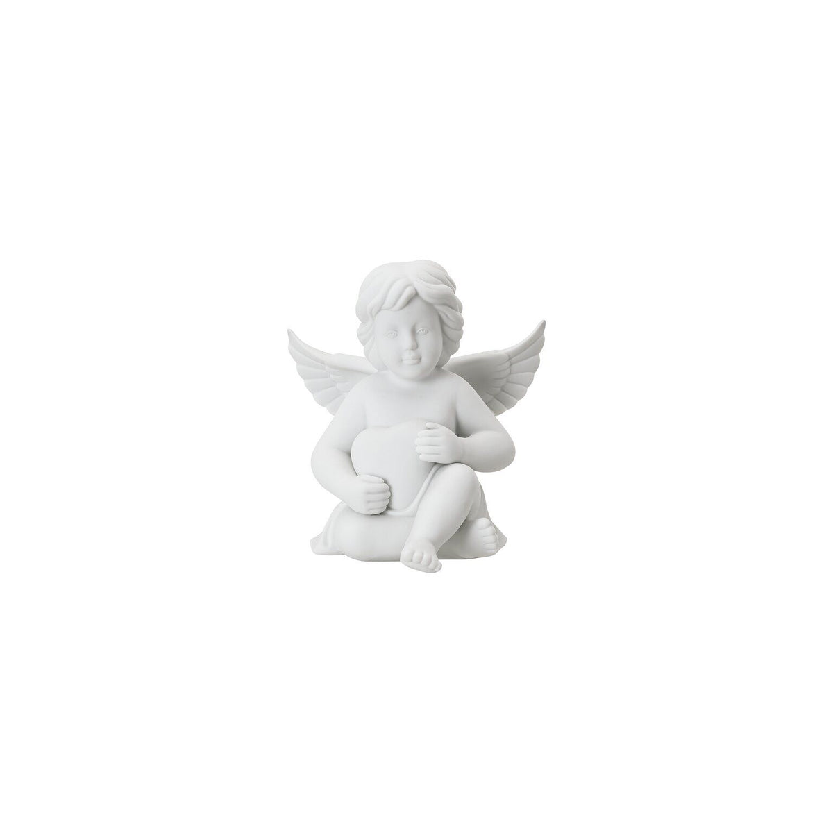 Rosenthal White matt Rosenthal Angel (Large) White matt Angel with heart front view