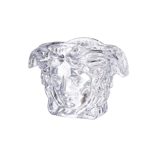 Versace Medusa Grande Clear Crystal Vase – 19 cm alternate view 2