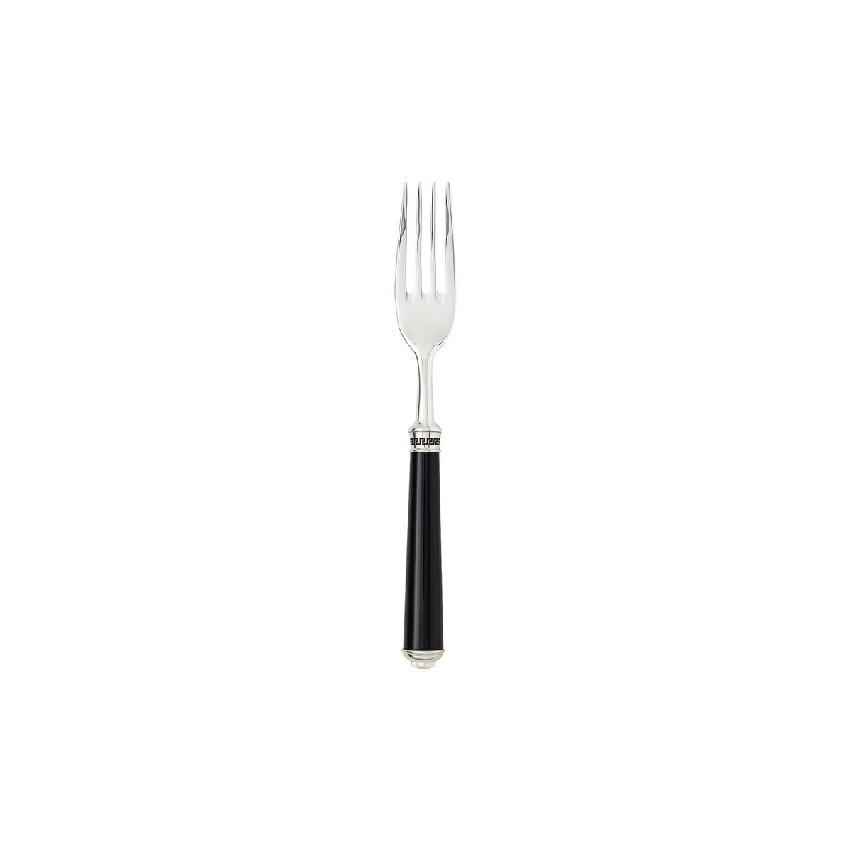 Versace - ME-DECO Silver plated Table fork front view