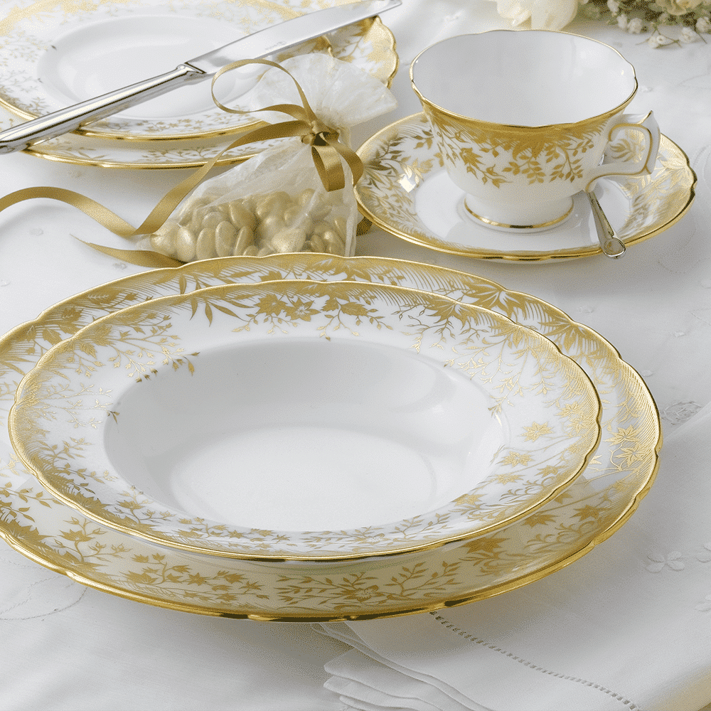 Royal Crown Derby Arboretum Salad Plate (21cm) – alternate official product image