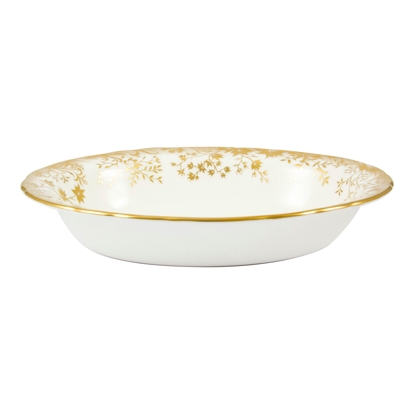 Royal Crown Derby Arboretum Open Vegetable Dish (24cm) – official product image