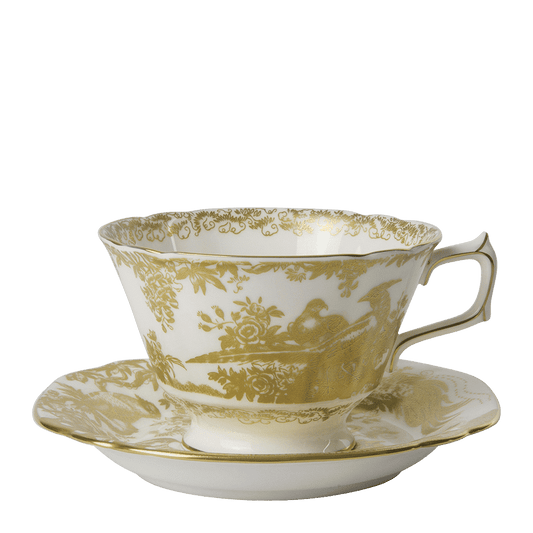 Royal Crown Derby Aves Gold Breakfast Cup (340ml) – alternate official product image